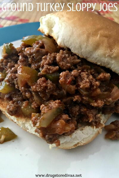 Ground Turkey Sloppy Joes