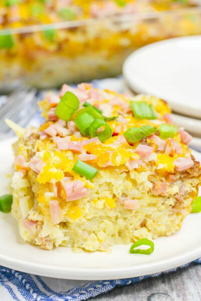 Hash Brown Casserole With Ham