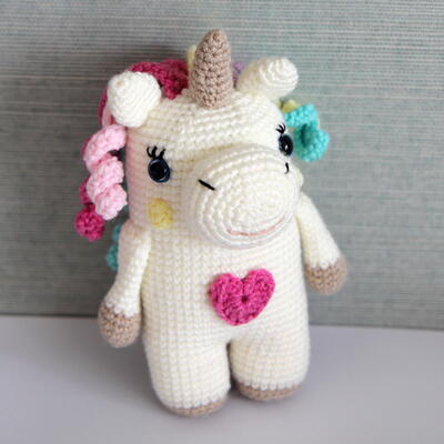 Ukie The Crochet Unicorn
