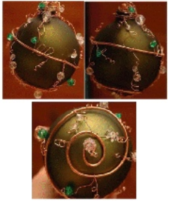 Elegant Emerald Ornament