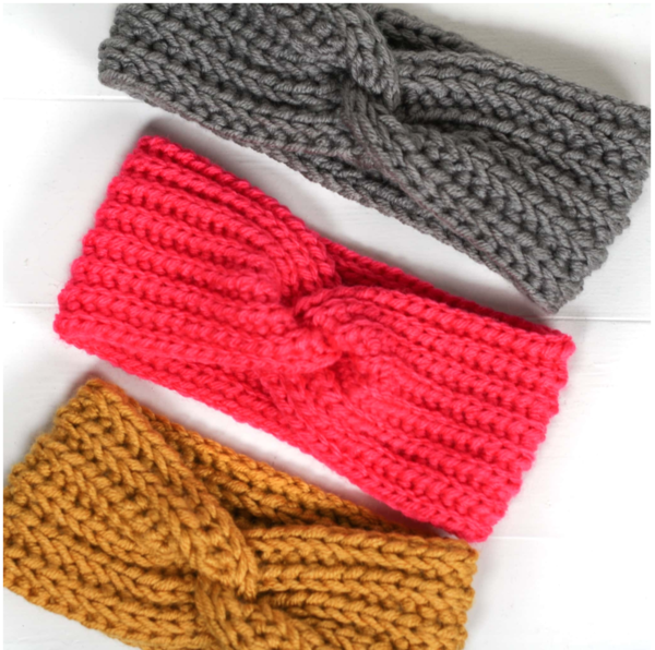 Faux Knit Ear Warmer