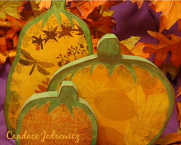 How to Decorate Fun Fall Wood Pumpkins