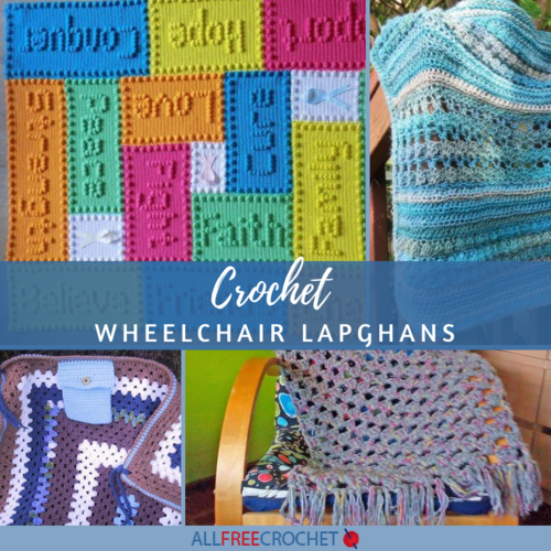 12 Crochet Wheelchair Lapghans