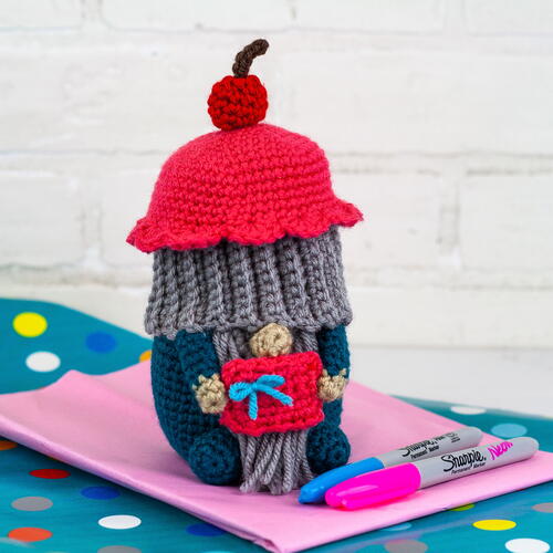 Download Birthday Gnome | AllFreeCrochet.com
