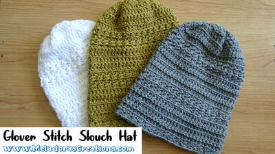 Glover Stitch Slouch Hat