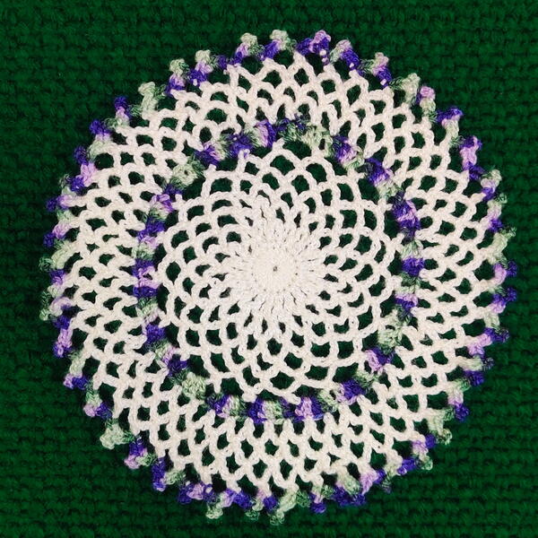 Easy To Make Crochet Chain Lace Doily