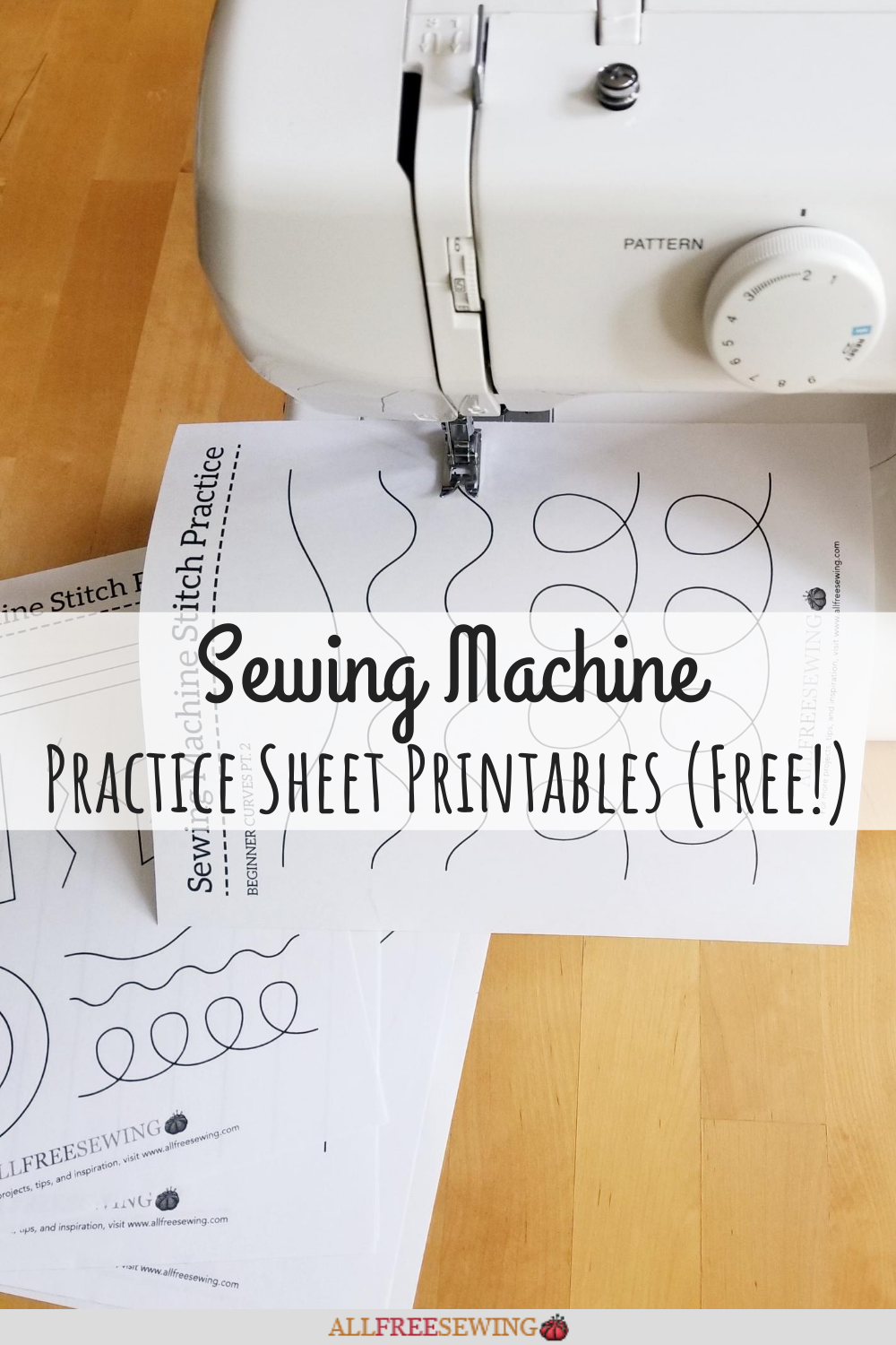 Sewing Machine Paper Practice Sheets (Free Printables) | AllFreeSewing.com