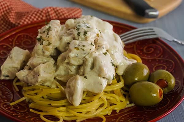 Homemade Chicken Alfredo