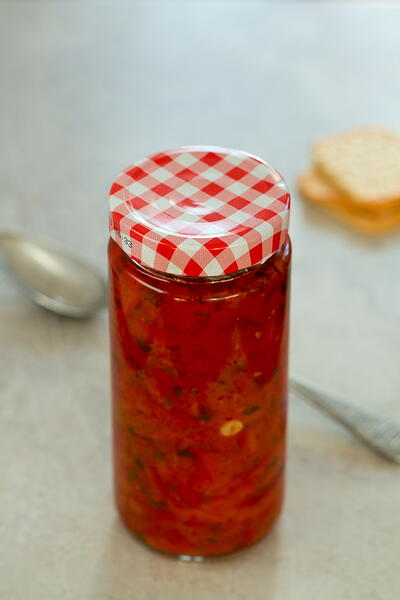 Pindjur: Balkan Tomato And Red Pepper Spread