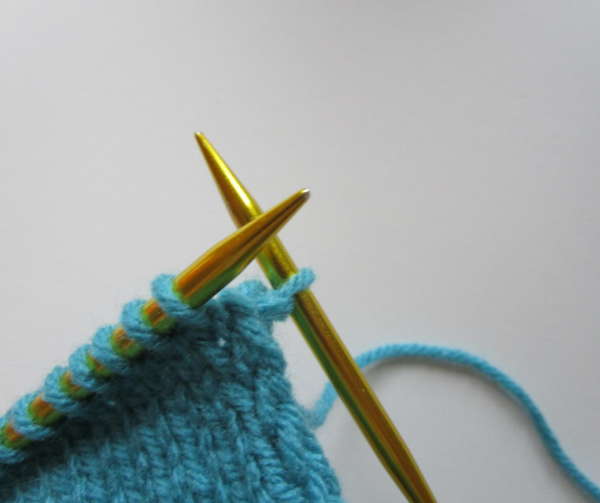 Icelandic Bind Off Step 1.5