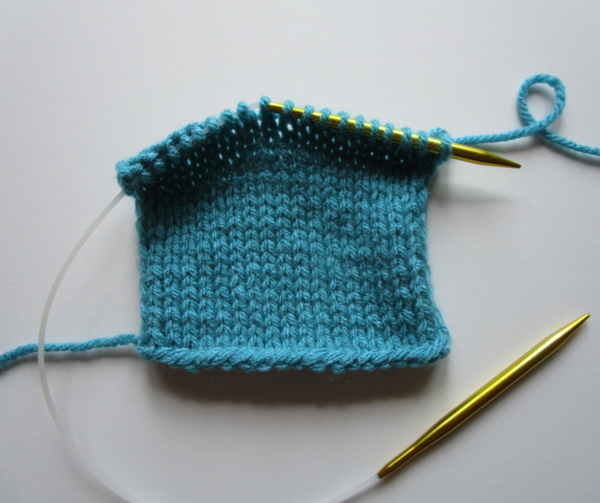 Icelandic Bind Off Step 1