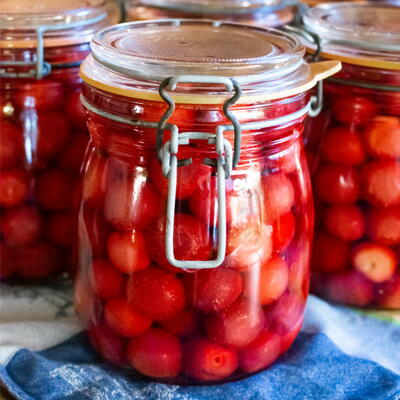 Home Canned Cherries