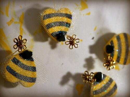 Adorable Bee Mine Magnets