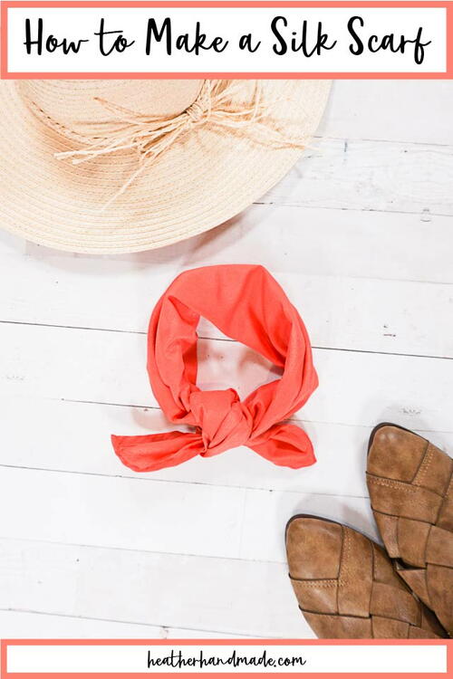 How To Make A Silk Scarf