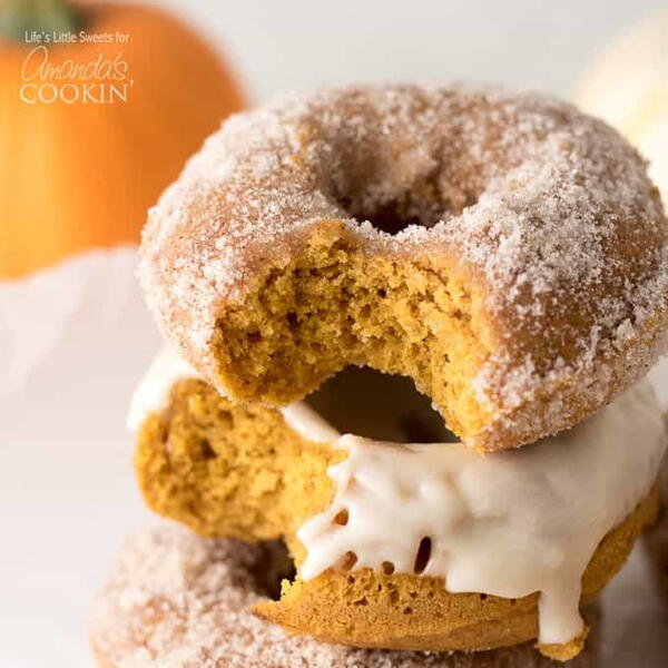 Pumpkin Spice Donuts