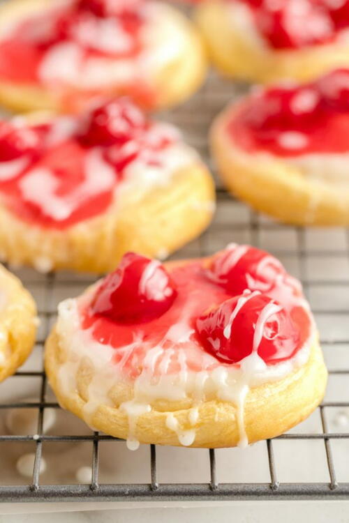 Cherry Danish | AllFreeCopycatRecipes.com