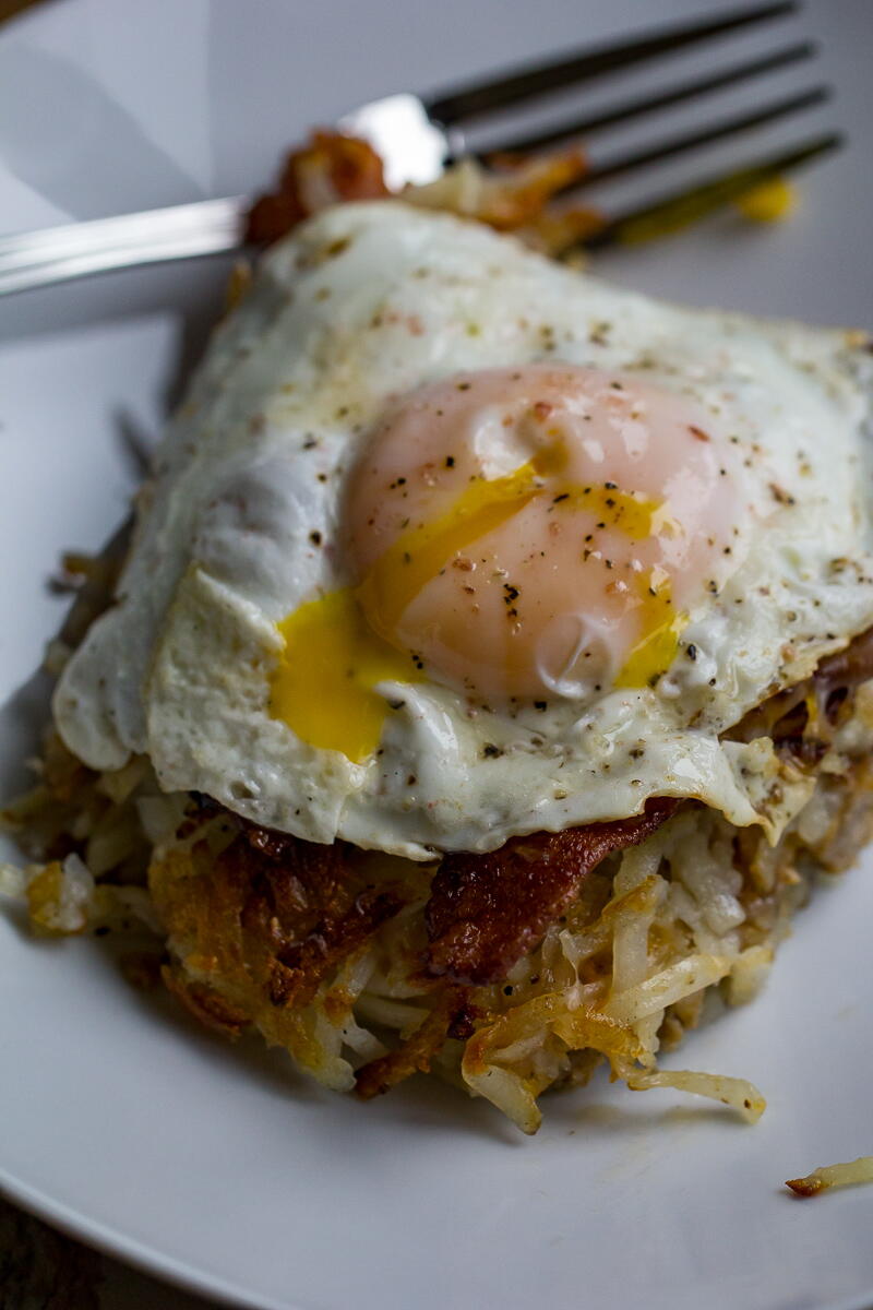 First time trying hash browns on the Blackstone. Not perfect, but edible. :  r/blackstonegriddle