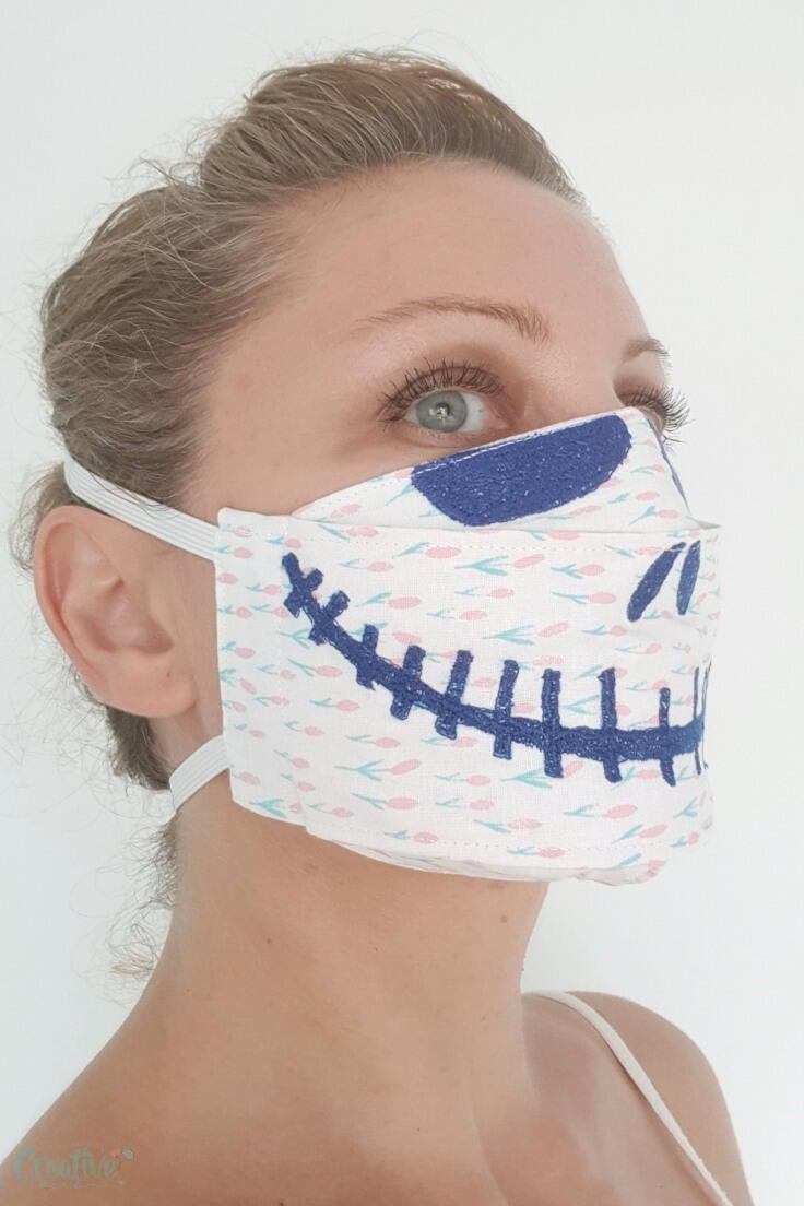 Mask face coronavirus diy instructions fabric sewing
