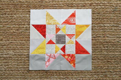 Autumn's Constellation Star Block | FaveQuilts.com