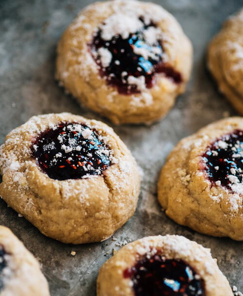 Buttery Thumbprint Cookies