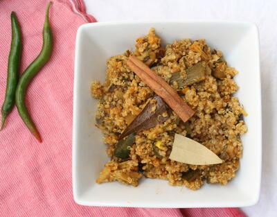 Vegetable Quinoa Biryani