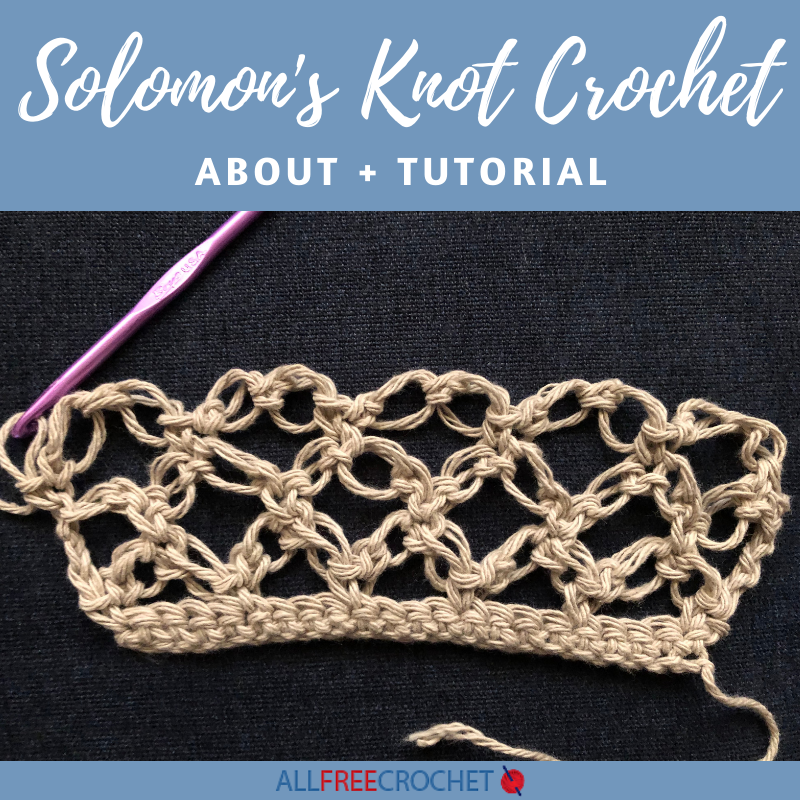 solomon knot crochet dress Salomon's Knot Stitch Dress