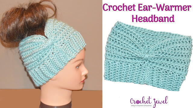 Crochet Ear-warmer Headband (all Sizes) Tutorial
