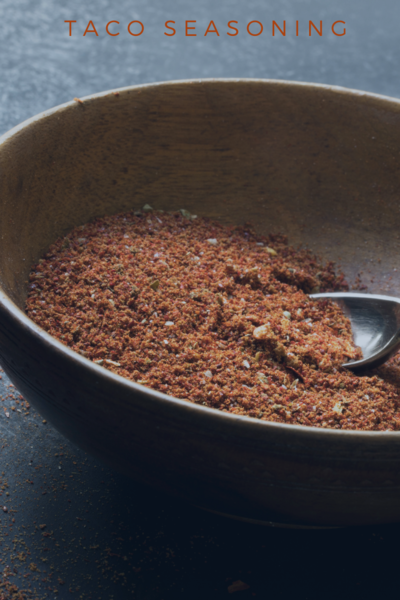 Homemade Taco Seasoning Mix