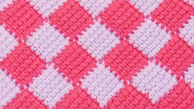 Crochet Entrelac Stitch Aghan Tutorial