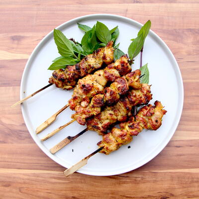 Charcoal Chicken Satay – Southeast Asian Persuasion