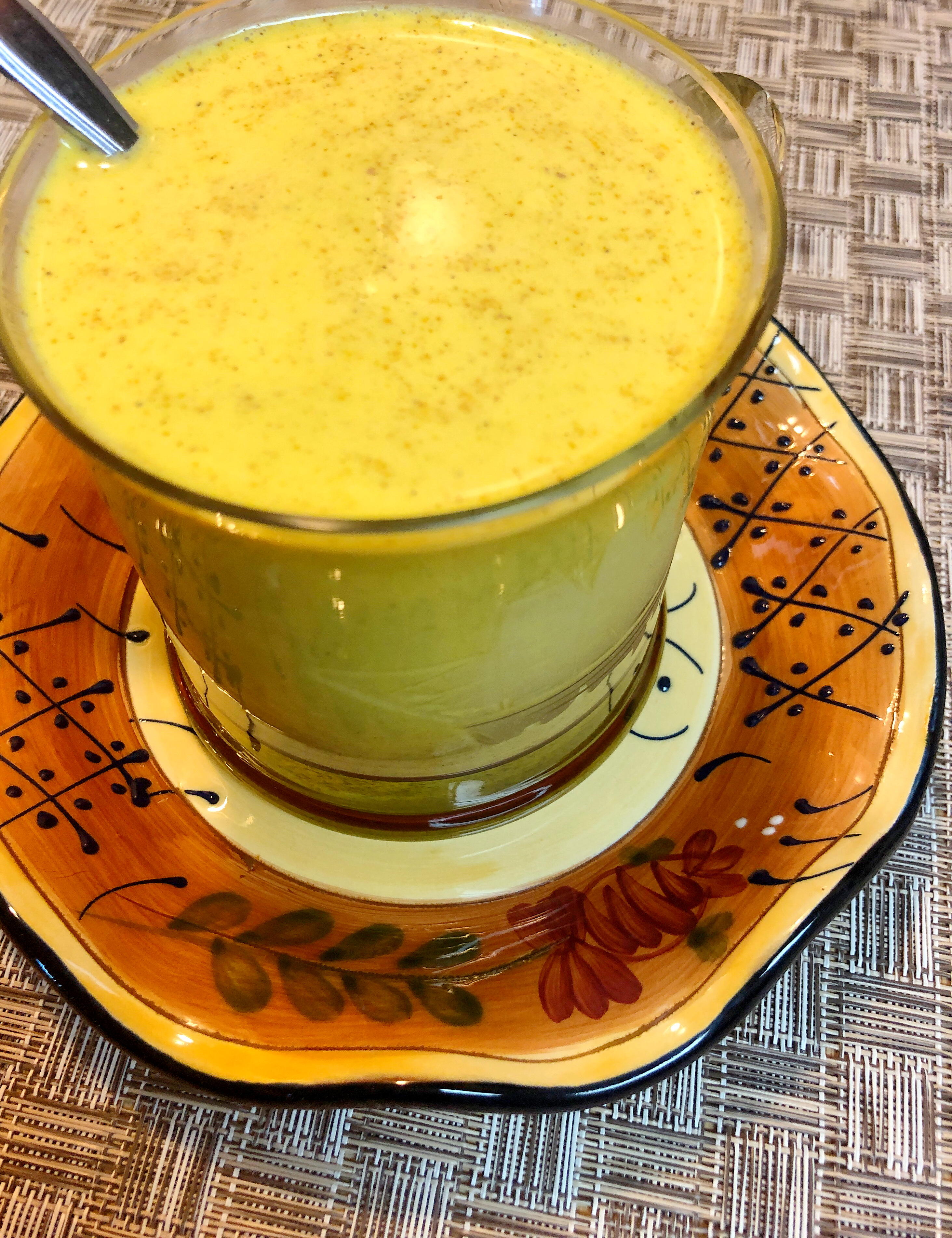 How To Make Turmeric Golden Milk | FaveHealthyRecipes.com