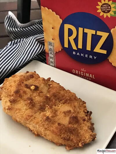 Ritz Cracker Chicken In Air Fryer