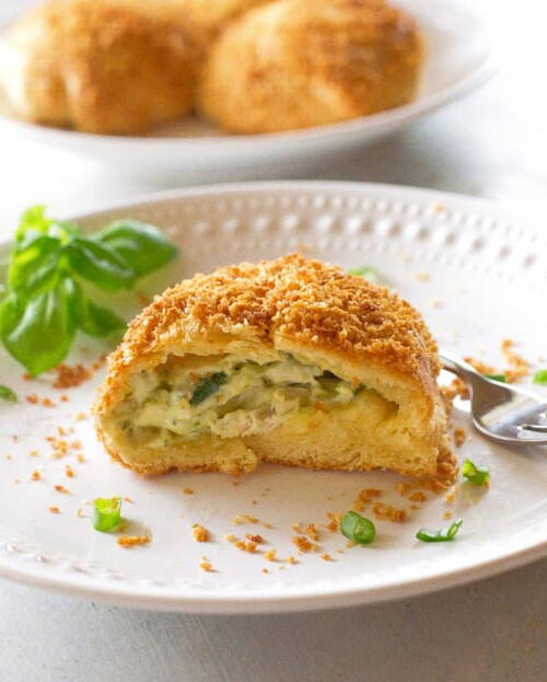 Pesto Chicken Pillows