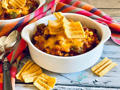 Chili And Rice Skillet Dinner
