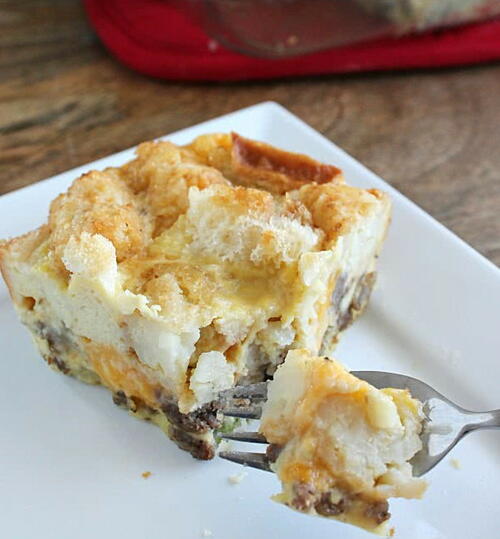 Country Breakfast Casserole | AllFreeCasseroleRecipes.com