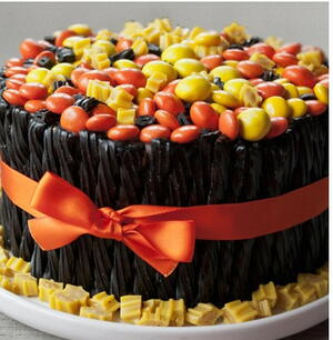 Licorice and Candy Cake