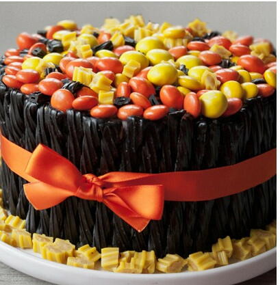 Licorice and Candy Cake