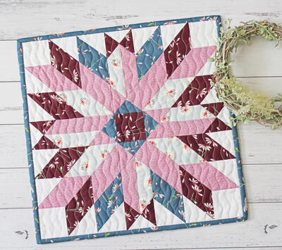 Chrysanthemum Mini Quilt Pattern