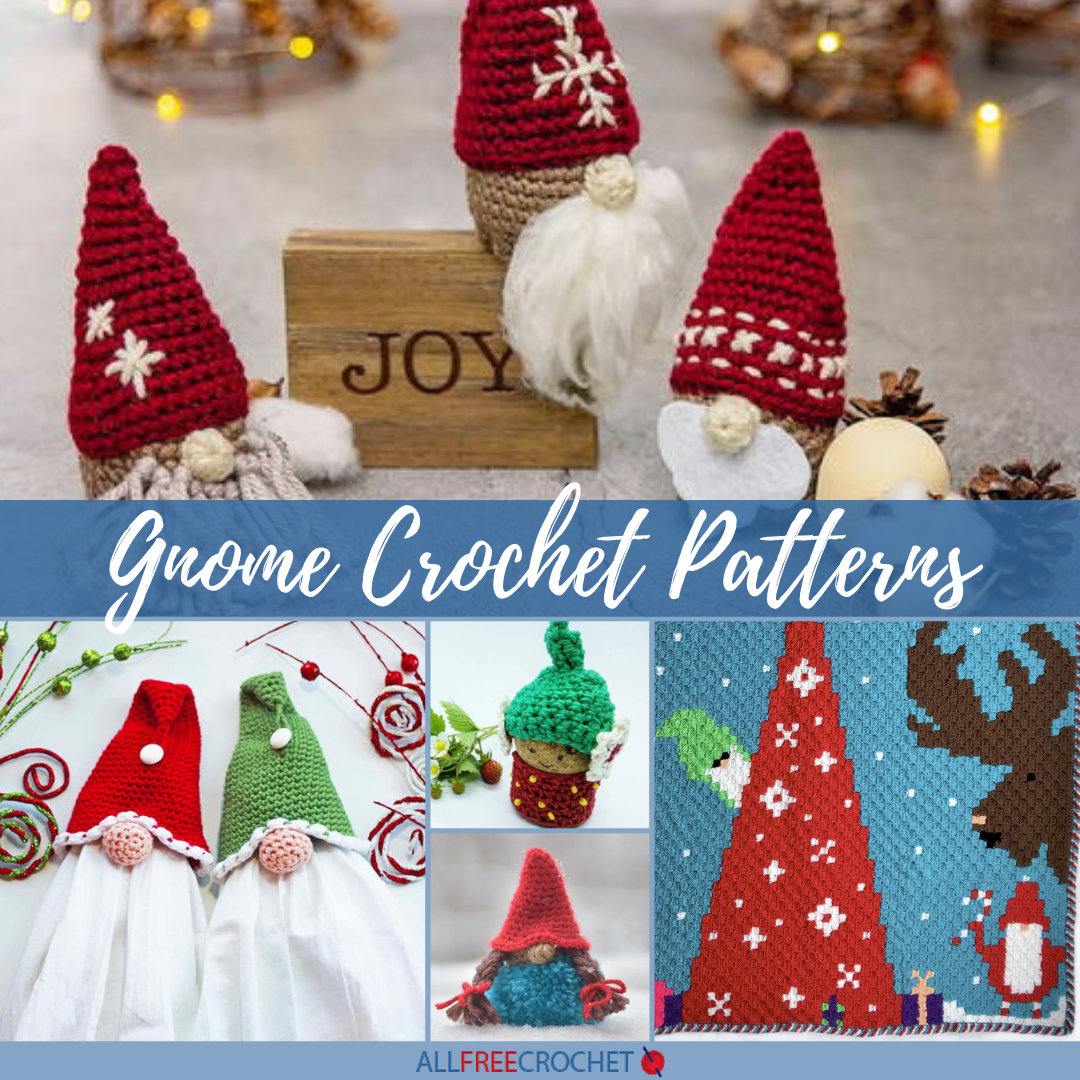 Gnome - Doorstop, Decoration - Crochet Pattern