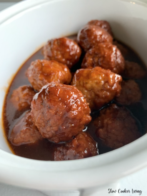 Dr Pepper Meatballs