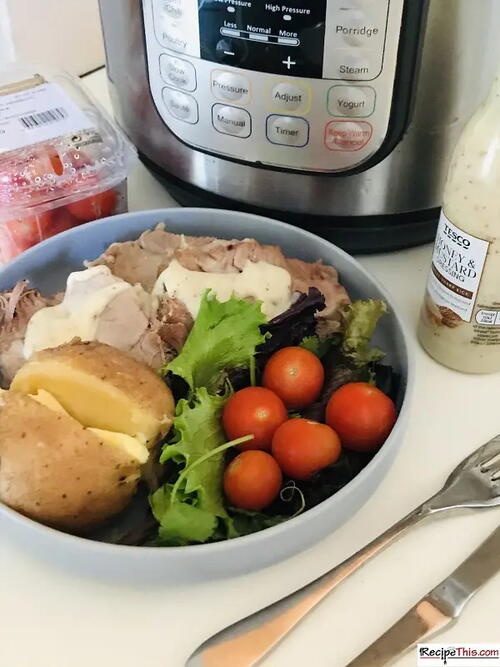 Instant Pot Pork Loin And Potatoes