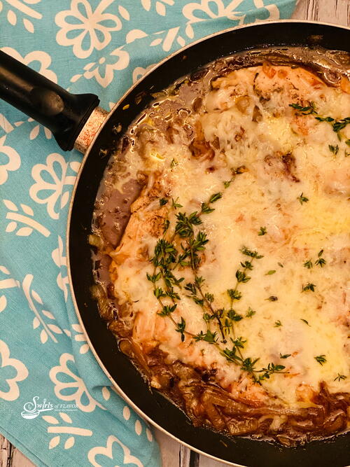 French Onion Chicken Skillet Dinner