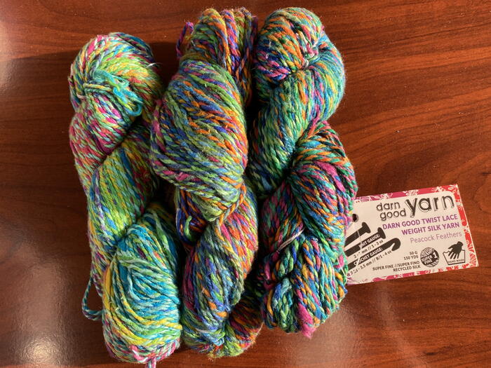 Darn Good Yarn Twist Lace Silk Yarn Giveaway