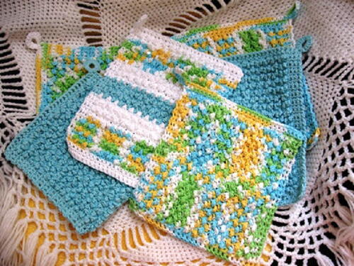 Dishcloth Diary | AllFreeCrochet.com