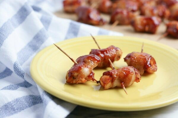 Bbq Bacon Wrapped Chicken Bites