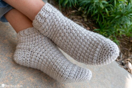 Toe-tally Easy Crochet Socks