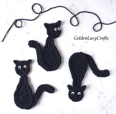 Black Cat Crochet Pattern