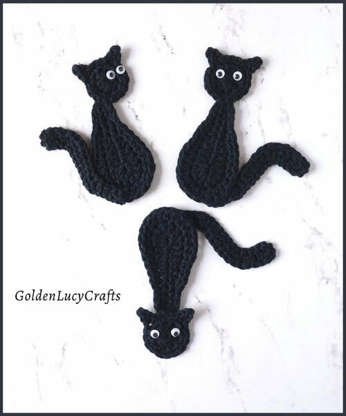 Black Cat Crochet Pattern