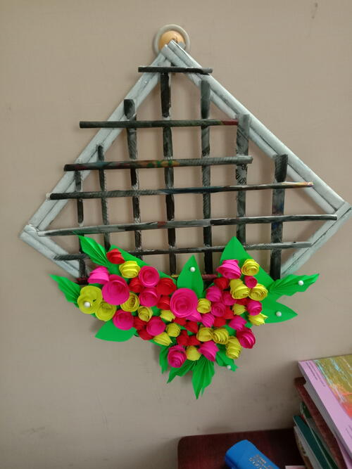 Attractive Wall Hanging From Paper