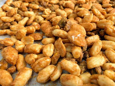 Maple And Spice Roasted Nuts